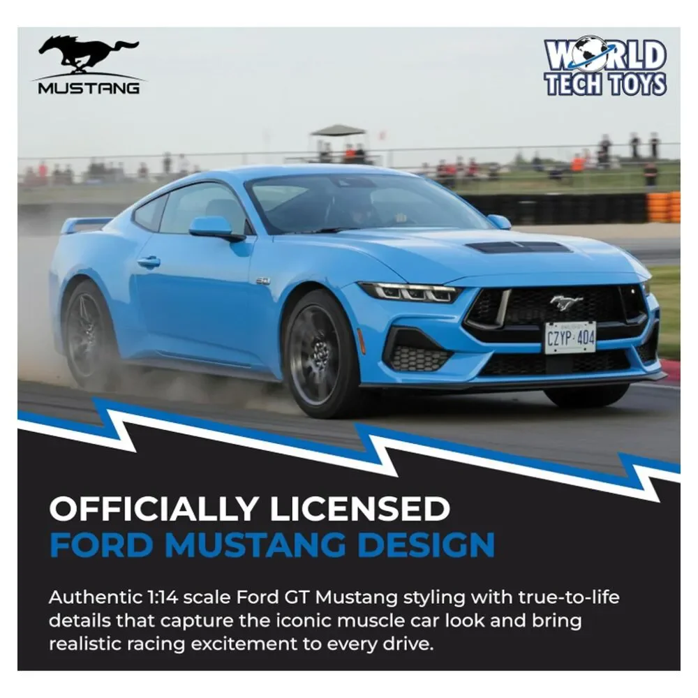 World Tech Toys Ford Mustang GT 1:14 Electric RC Car, Full Function